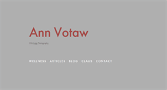 Desktop Screenshot of annvotaw.com